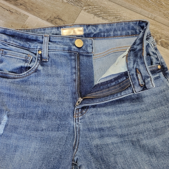 KUT Sienna Baggy Boyfriend Crop Jeans Size 2 - Picture 5 of 8